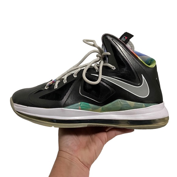 Nike Lebron X 10 ‘Prism’ Mens Size 11 2012 541100-004 Basketball Shoes Sneakers - Picture 1 of 16